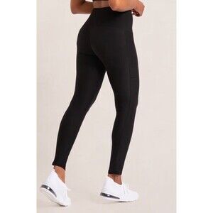 Shapermint Essentials Black High Waisted Active Stretch Shaping Leggings Sz L